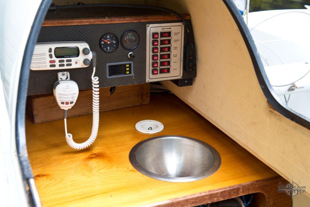 Stiletto Catamaran Interior